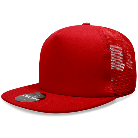 Decky 5 Panel High Profile Structured Foam Trucker | Decky 1080