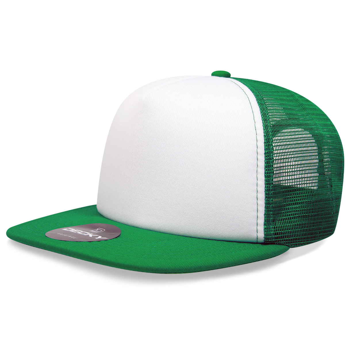 Decky 5 Panel High Profile Structured Foam Trucker | Decky 1080