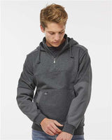 DRI DUCK Men's Mission Quarter-Zip Hooded Pullover - DRI DUCK 7349