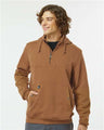 DRI DUCK Men's Mission Quarter-Zip Hooded Pullover - DRI DUCK 7349
