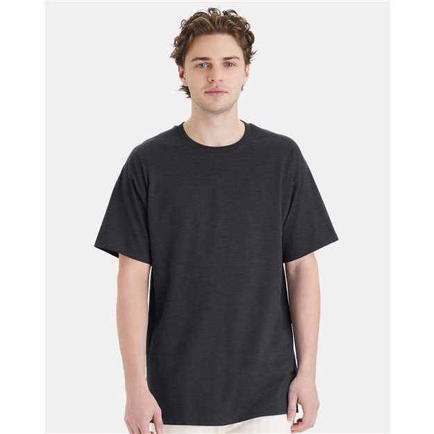 Hanes Essential-T Tall T-Shirt - Hanes 5280T Hanes Charcoal Heather LT