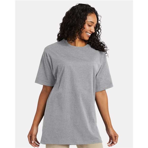 Hanes Essential-T Tall T-Shirt - Hanes 5280T Hanes Light Steel LT