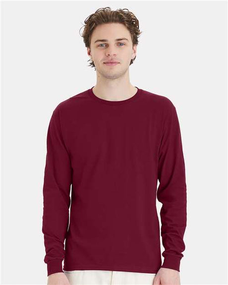 Hanes Essential-T Long Sleeve T-Shirt - Hanes 5286