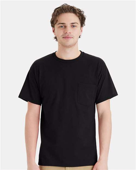 Hanes Essential-T Pocket T-Shirt - Hanes 5290P