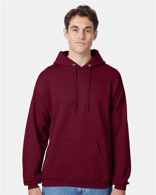 Hanes Ecosmart® Hooded Sweatshirt - Athletic Cardinal - Hanes P170