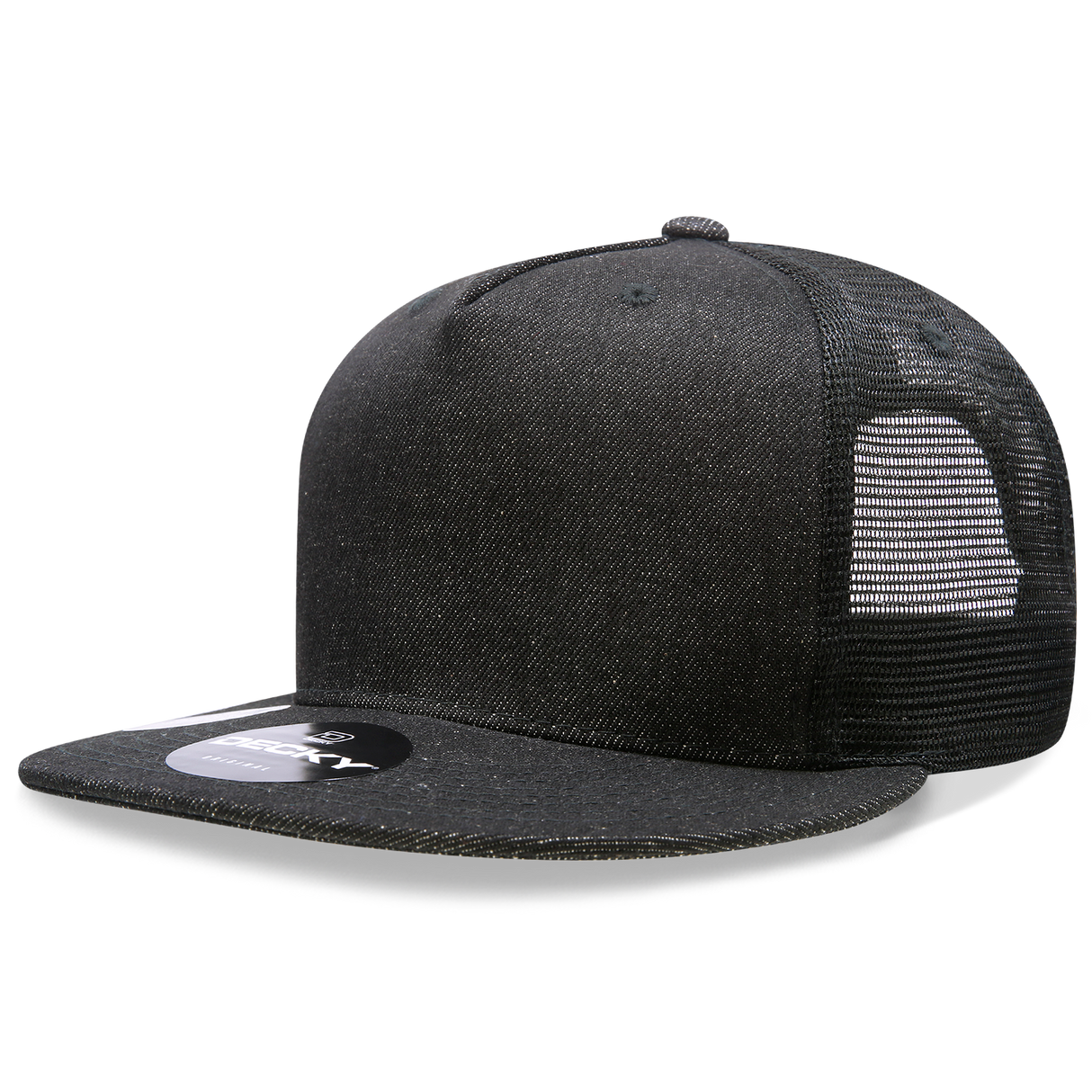 Decky 5 Panel High Profile Structured Denim Trucker | Decky 1082