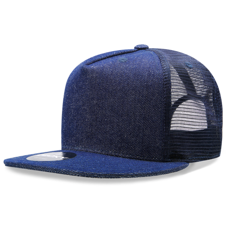 Decky 5 Panel High Profile Structured Denim Trucker | Decky 1082