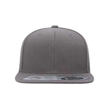 Flexfit 110® Snapback Cap - Flexfit 110F Flexfit Grey Adjustable