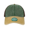 LEGACY Dashboard Trucker Cap - LEGACY DTA LEGACY Green/ Camel/ Brown Adjustable