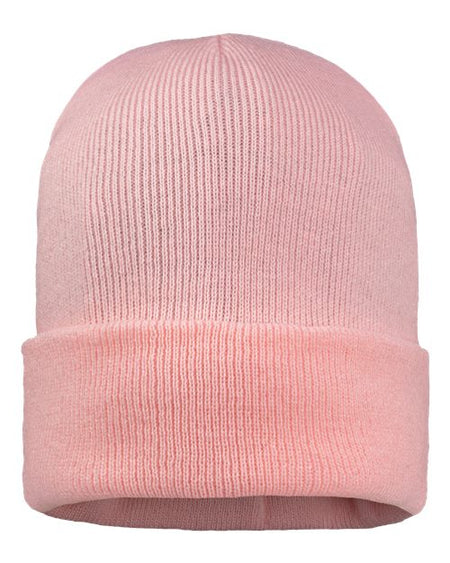 Sportsman 12" Jersey Lined Cuffed Beanie - Sportsman SP12JL Sportsman Pink One Size