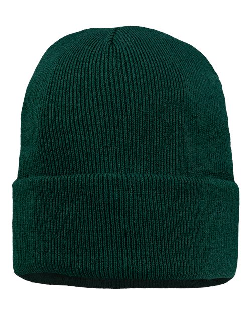 Sportsman 12" Jersey Lined Cuffed Beanie - Sportsman SP12JL Sportsman Forest Green One Size