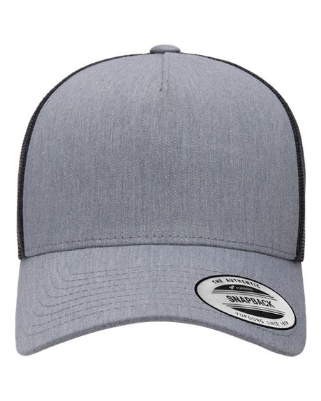 YP Classics Five-Panel Retro Trucker Cap - Yupoong 6506
