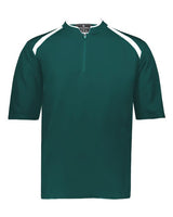 Holloway Men's Clubhouse Short Sleeve Quarter-Zip Pullover - Holloway 229581