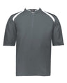 Holloway Men's Clubhouse Short Sleeve Quarter-Zip Pullover - Holloway 229581