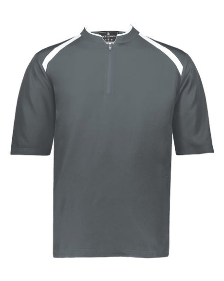 Holloway Men's Clubhouse Short Sleeve Quarter-Zip Pullover - Holloway 229581