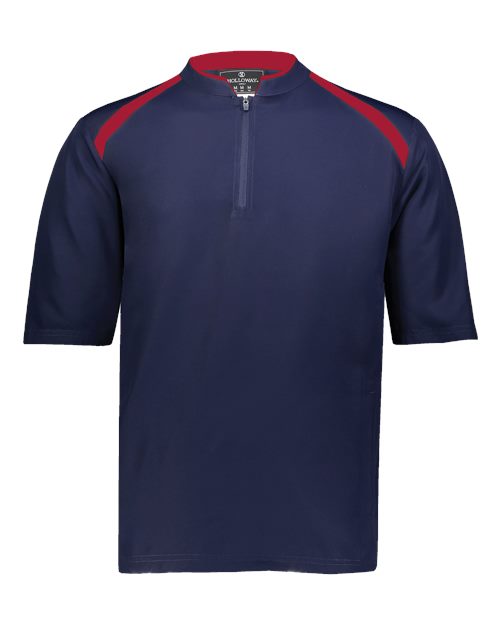 Holloway Men's Clubhouse Short Sleeve Quarter-Zip Pullover - Holloway 229581