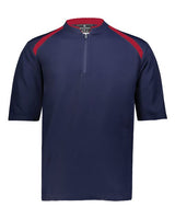 Holloway Men's Clubhouse Short Sleeve Quarter-Zip Pullover - Holloway 229581