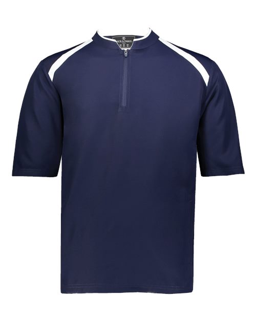 Holloway Men's Clubhouse Short Sleeve Quarter-Zip Pullover - Holloway 229581