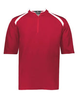 Holloway Men's Clubhouse Short Sleeve Quarter-Zip Pullover - Holloway 229581