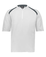 Holloway Men's Clubhouse Short Sleeve Quarter-Zip Pullover - Holloway 229581
