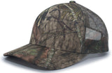 Pacific Headwear Camo Snapback Trucker Cap 108C