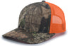 Pacific Headwear Camo Snapback Trucker Cap 108C