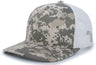 Pacific Headwear Camo Snapback Trucker Cap 108C