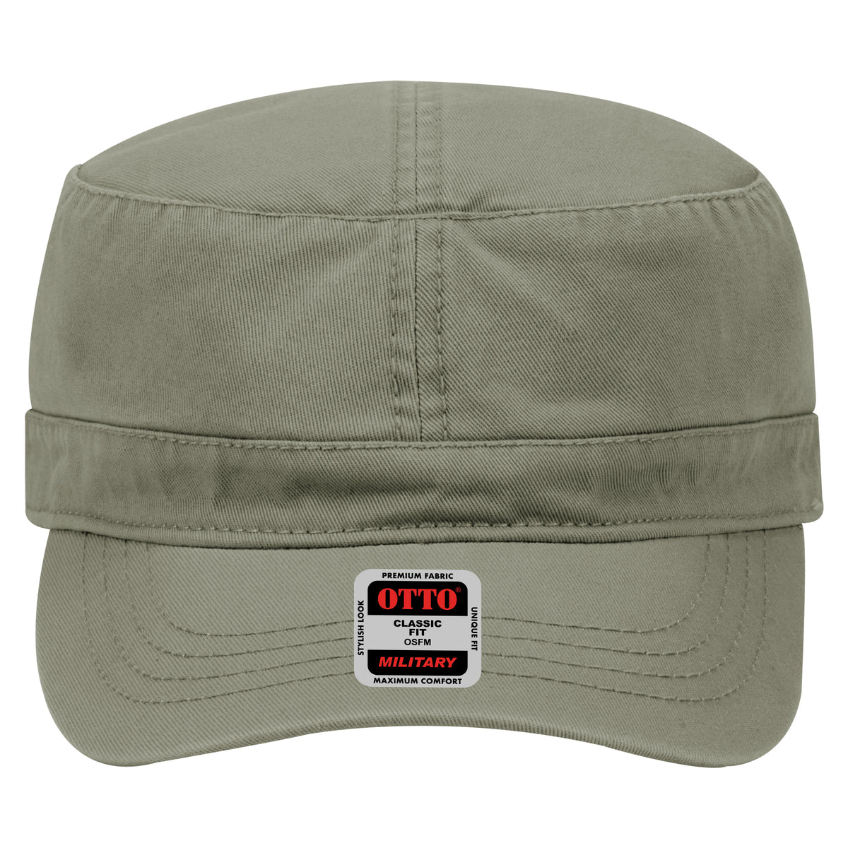 OTTO CAP Military Hat OTTO 109-791 Otto Cap 021 - Ol. Green OSFM - Adult