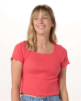 Boxercraft Women's Baby Rib T-Shirt - Boxercraft BW2403