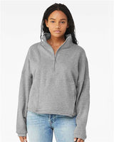 BELLA + CANVAS Women’s Sponge Fleece Half Zip Pullover - BELLA + CANVAS 3953