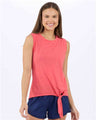 Boxercraft Women's Knot Front T-Shirt - Boxercraft BW2507