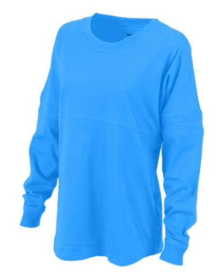 Boxercraft Women's Pom Pom Long Sleeve Jersey T-Shirt - Boxercraft BW3514