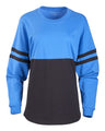 Boxercraft Women's Pom Pom Long Sleeve Jersey T-Shirt - Boxercraft BW3514