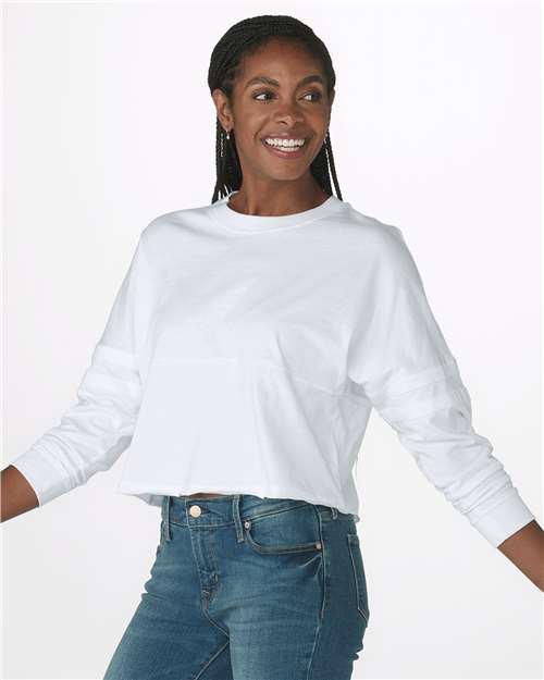 Boxercraft Women's Crop Retro Jesery - Boxercraft BW3515