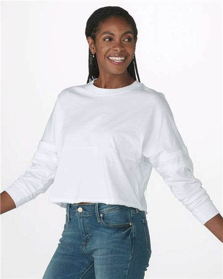 Boxercraft Women's Crop Retro Jesery - Boxercraft BW3515