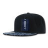 Decky 6 Panel High Profile Structured Bandanna Bill Snapback | Decky 1093