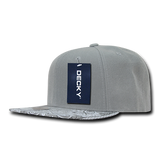 Decky 6 Panel High Profile Structured Bandanna Bill Snapback | Decky 1093