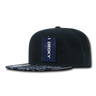 Decky 6 Panel High Profile Structured Bandanna Bill Snapback | Decky 1093