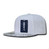 Decky 6 Panel High Profile Structured Bandanna Bill Snapback | Decky 1093
