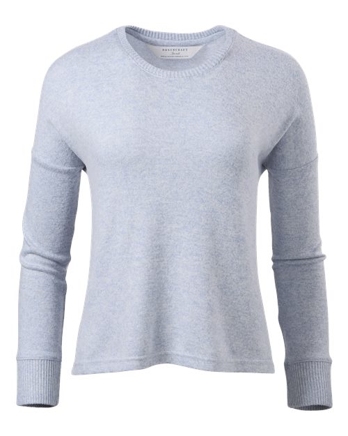 Boxercraft Women's Cuddle Fleece Boxy Crewneck Pullover - Boxercraft L06