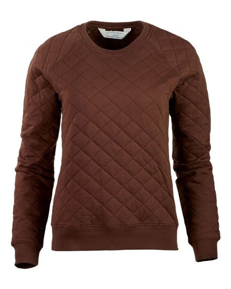 Boxercraft Women's Quilted Crewneck Pullover - Boxercraft R08