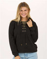 Boxercraft Women's Lace Up Pullover - Boxercraft BW5401