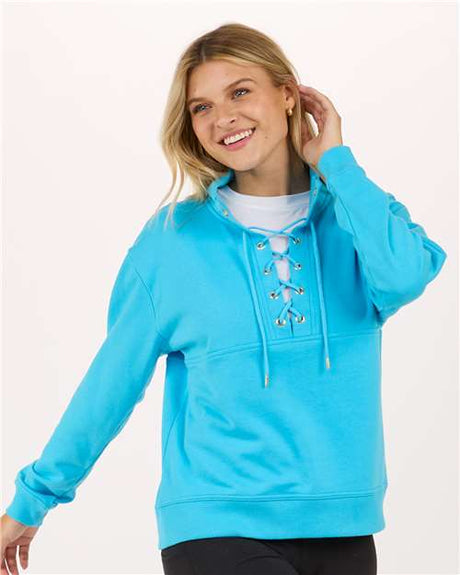 Boxercraft Women's Lace Up Pullover - Boxercraft BW5401