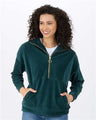 Boxercraft Women's Manchester Corded Quarter-Zip Pullover - Boxercraft BW5203