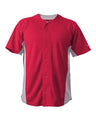 Alleson Athletic Unisex Crush Full Button Baseball Jersey - Alleson Athletic 566BFJ