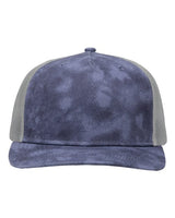 Sportsman Modern Five-Panel Trucker Fit Cap - Sportsman SP1550 Sportsman Old Wash Navy/ Grey Adjustable