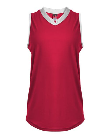 Alleson Athletic Women's Slide Fastpitch V-Neck Sleeveless Jersey - Alleson Athletic 522XVW