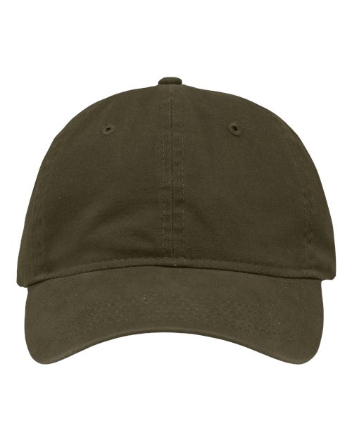 Sportsman Dad Hat Fit - Sportsman SP1700 Sportsman Brushed Dark Olive Green Adjustable