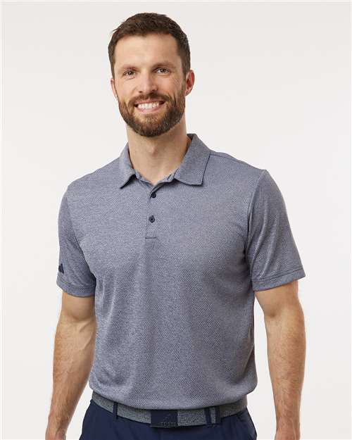 Adidas Men's Space Dyed Polo - Adidas A591