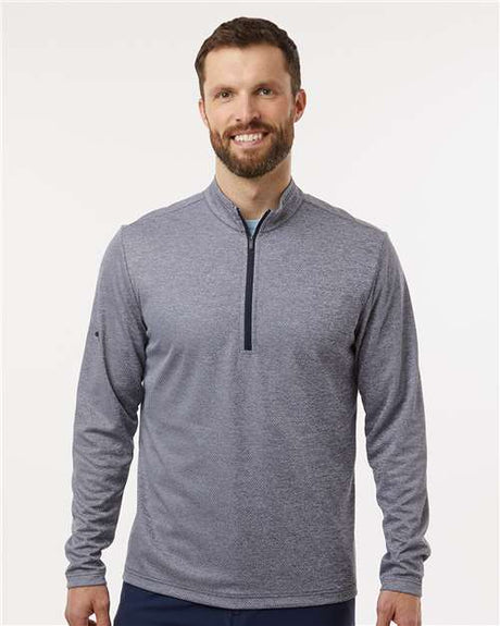 Adidas A593 Mens Space Dyed Quarter-Zip Pullover